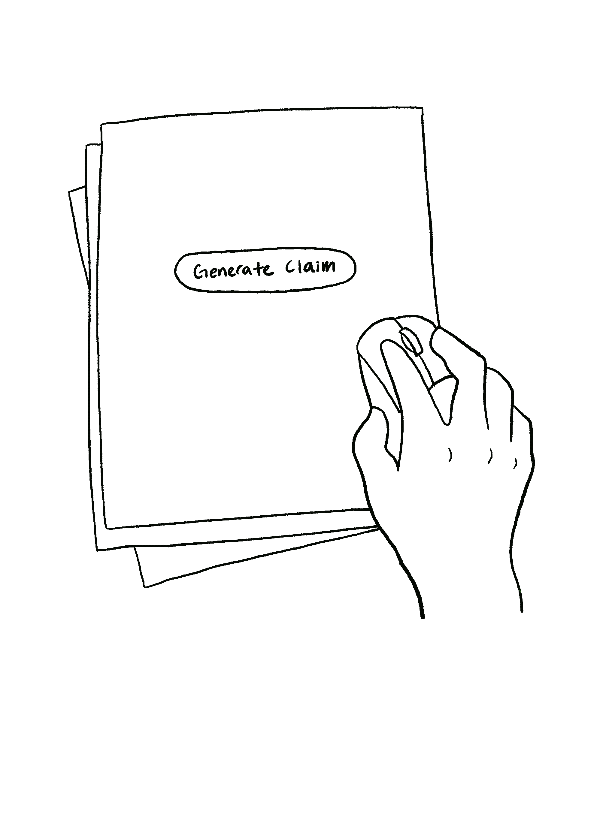 Generate claim animation